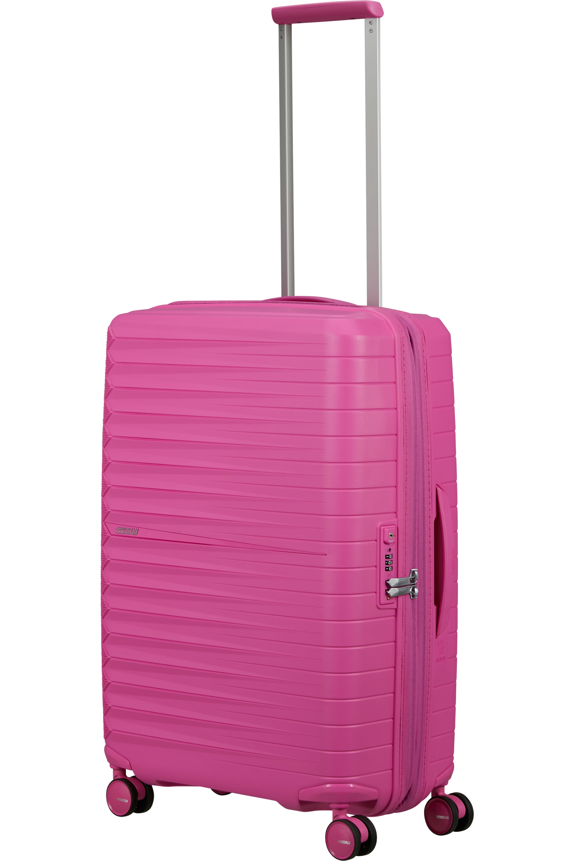 American Tourister FASTFORWARD Trolley M, Electric Fuchsia – Produktansicht 6