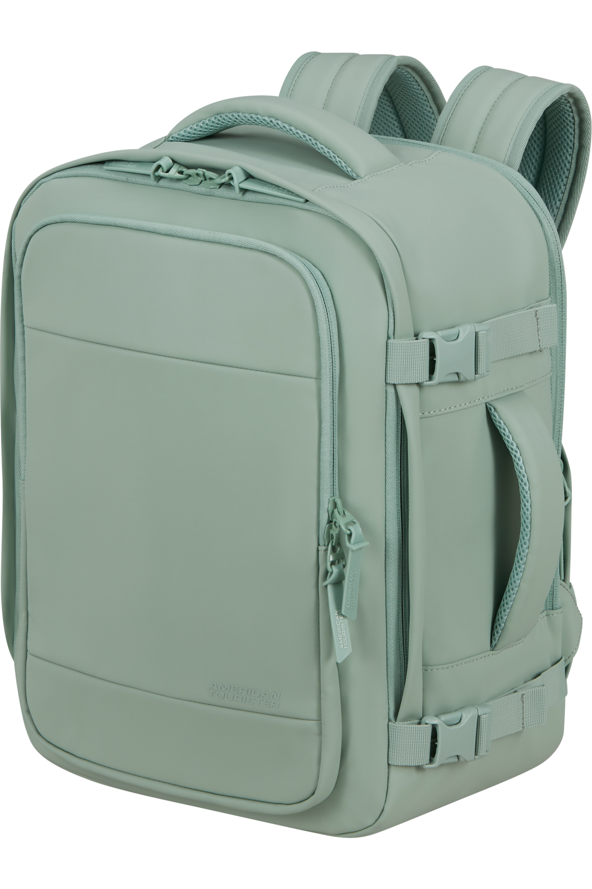 American Tourister TAKE2CABIN Rucksack S, Iceberg Green – Produktansicht 2