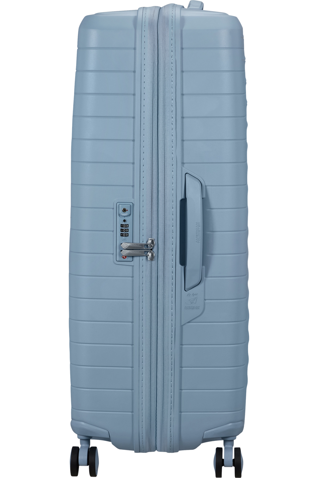 American Tourister FASTFORWARD Trolley L, Steel Blue – Produktansicht 4