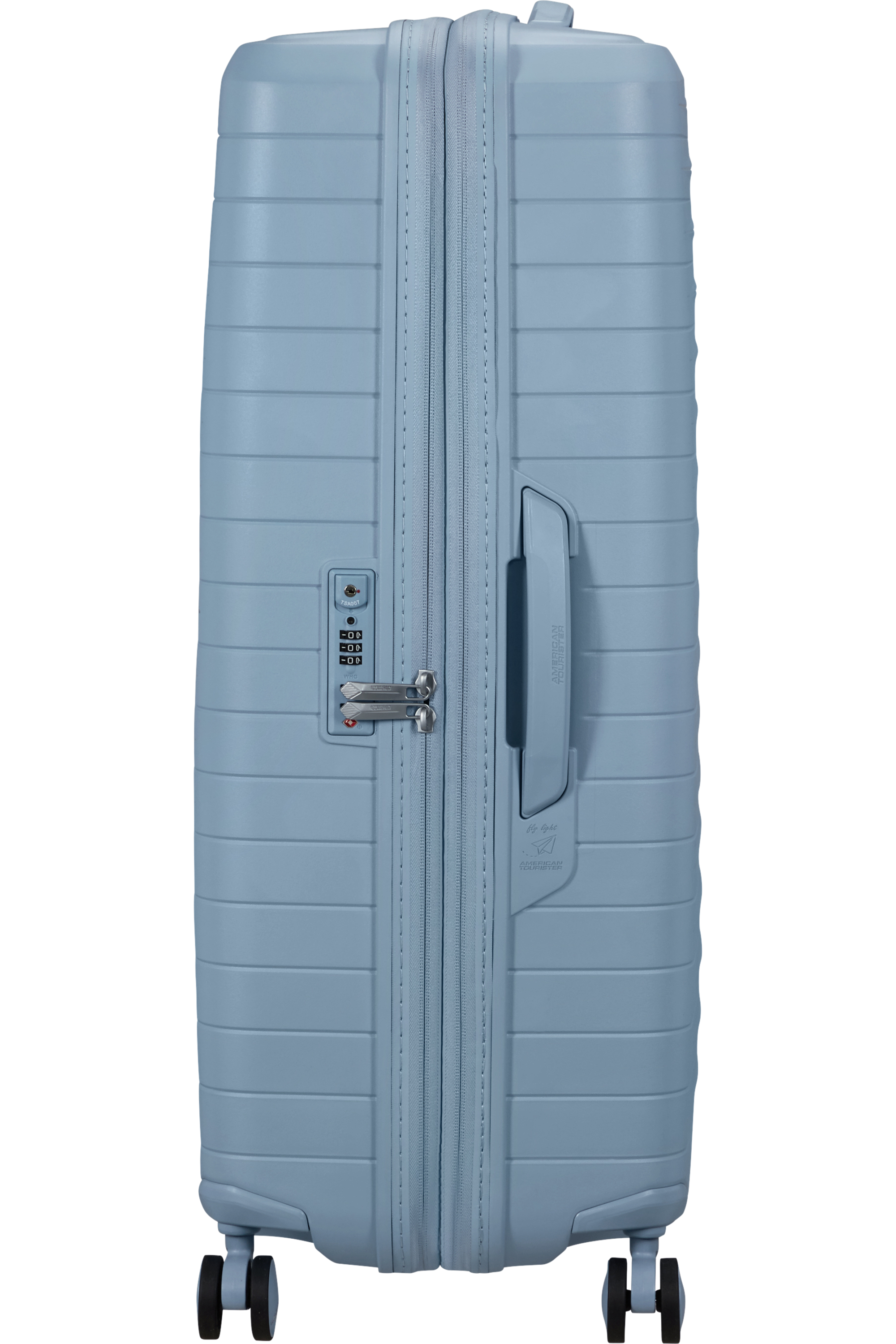 American Tourister FASTFORWARD Trolley L, Steel Blue – Produktansicht 4