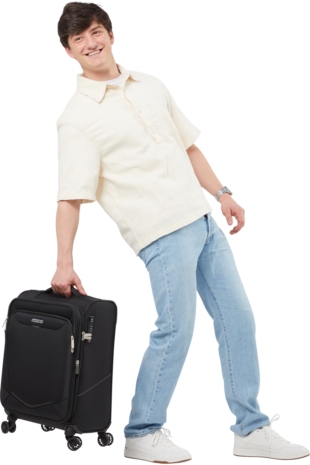 American Tourister SUMMERRIDE Trolley S, Schwarz – Produktansicht 5