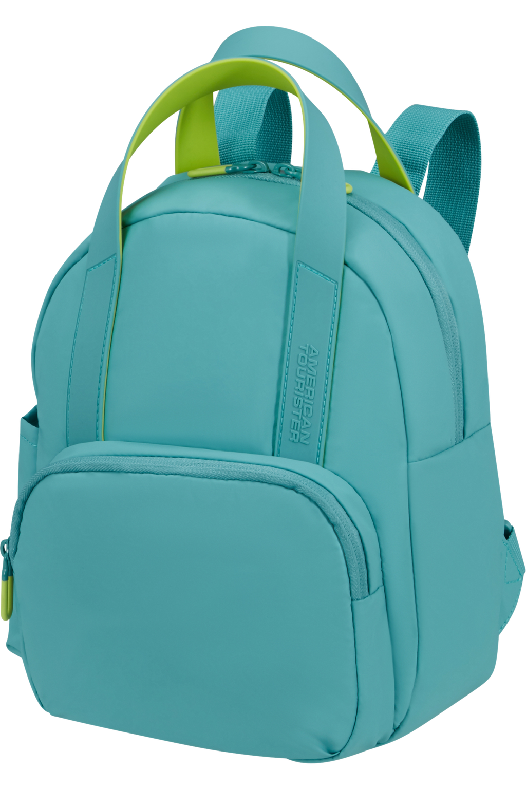 American Tourister PUFFYPOP Rucksack S, Dusty Turquoise – Produktansicht 3