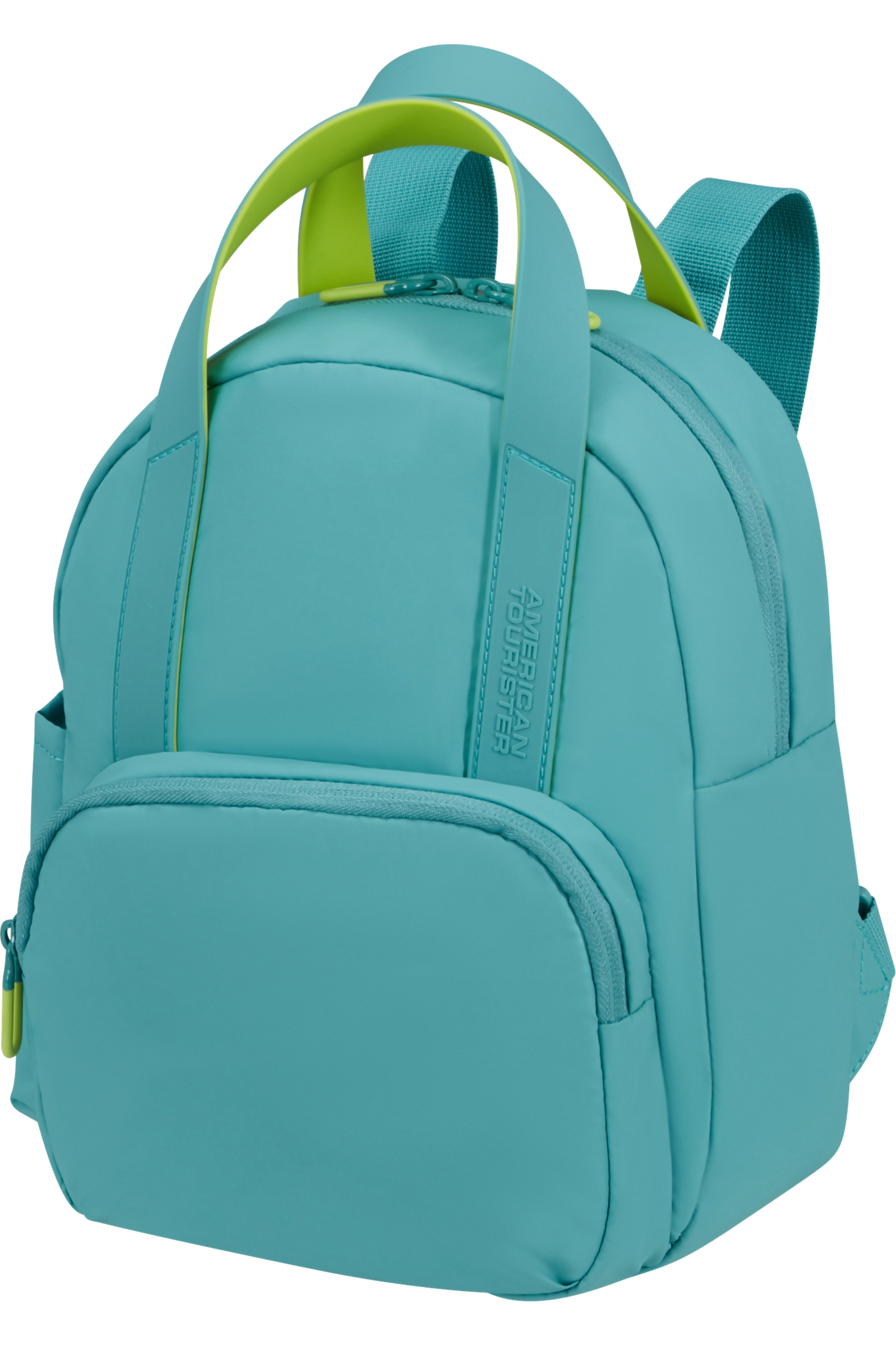 American Tourister PUFFYPOP Rucksack S, Dusty Turquoise – Produktansicht 3