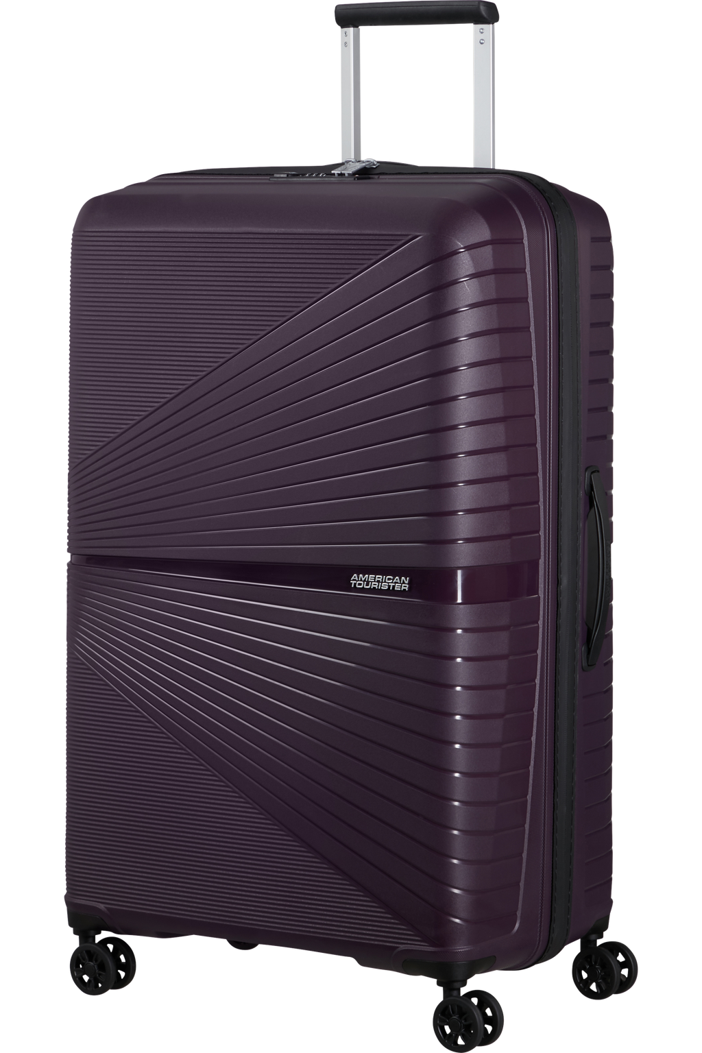 American Tourister AIRCONIC 4w Trolley L, Dark Plum – Produktansicht 2
