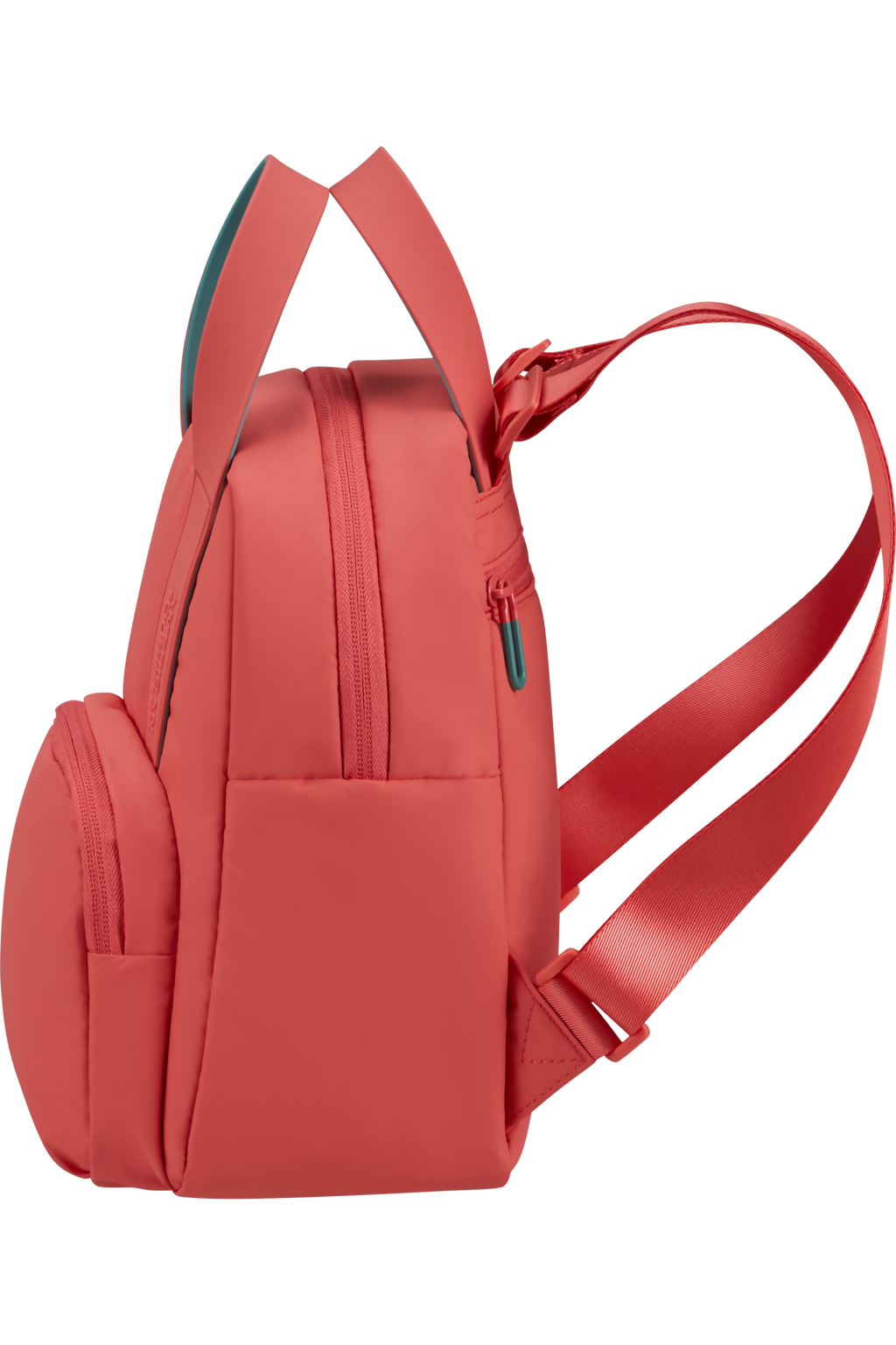 American Tourister PUFFYPOP Rucksack S, Sunset Coral – Produktansicht 4