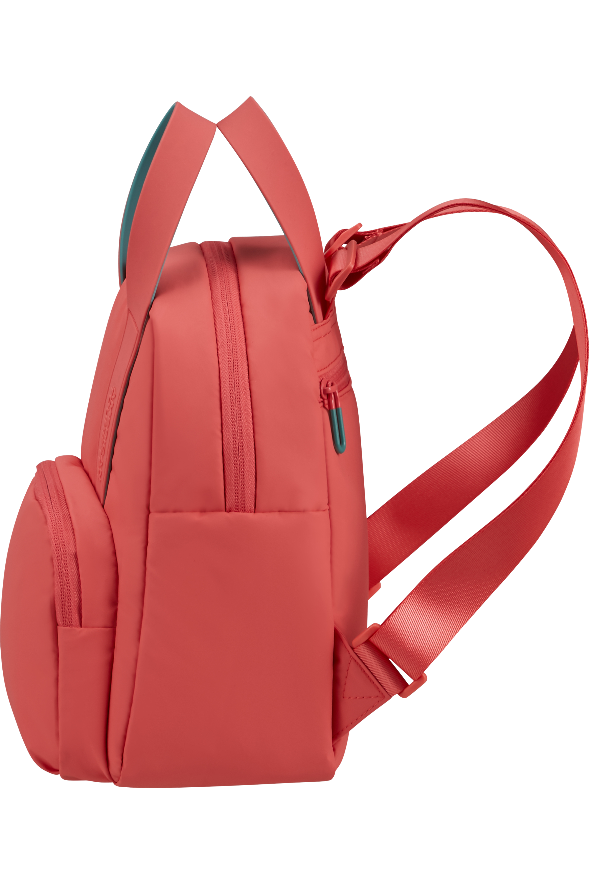 American Tourister PUFFYPOP Rucksack S, Sunset Coral – Produktansicht 4