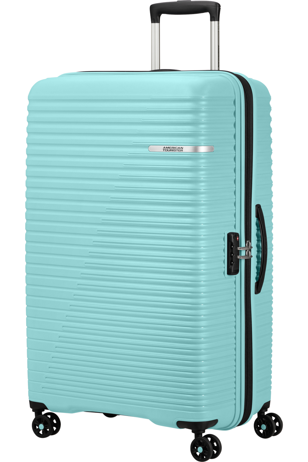 American Tourister LIFTOFF Trolley L, Summer Blue – Produktansicht 2