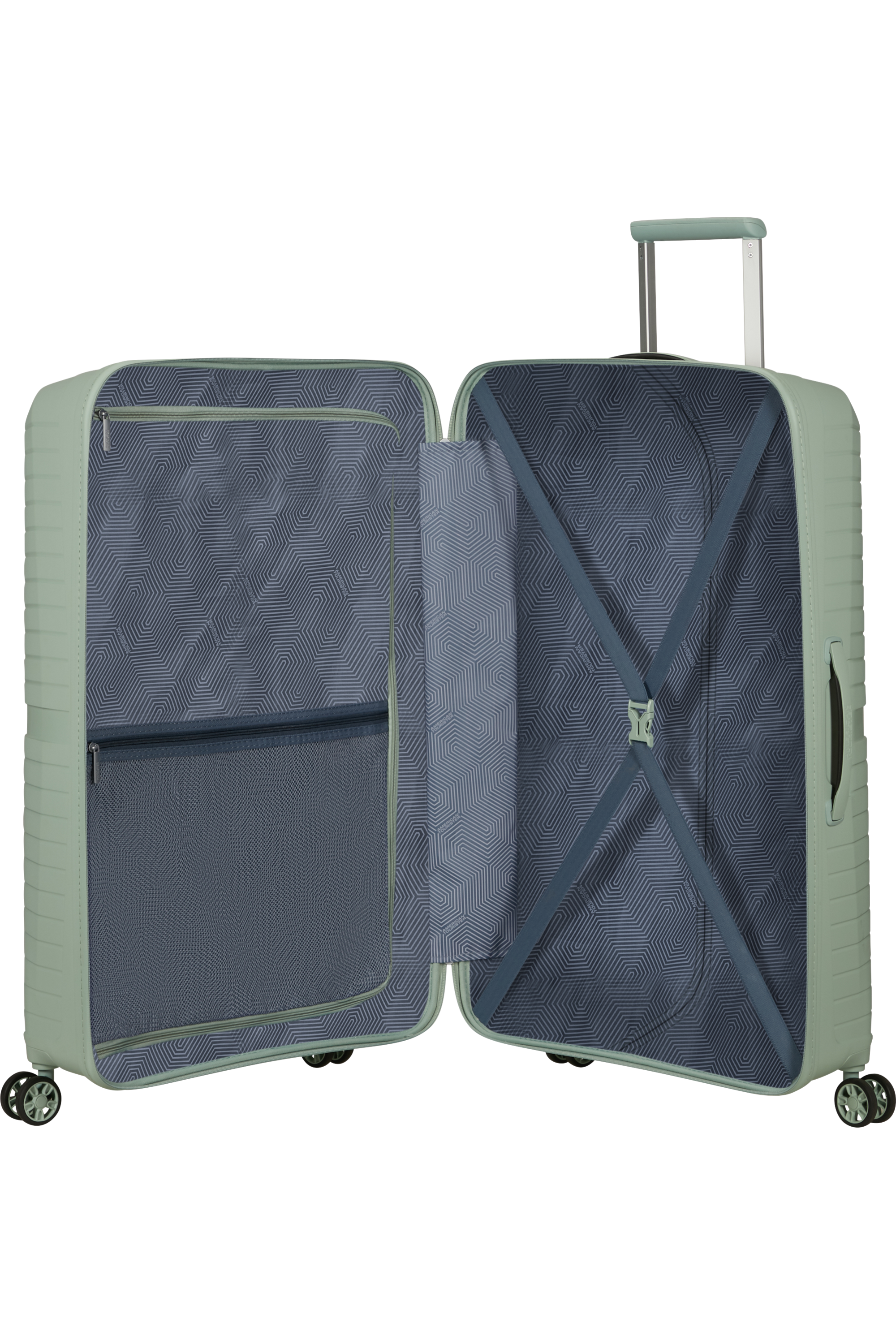 American Tourister AIRCONIC 4w Trolley L, Saturn Sage – Produktansicht 3