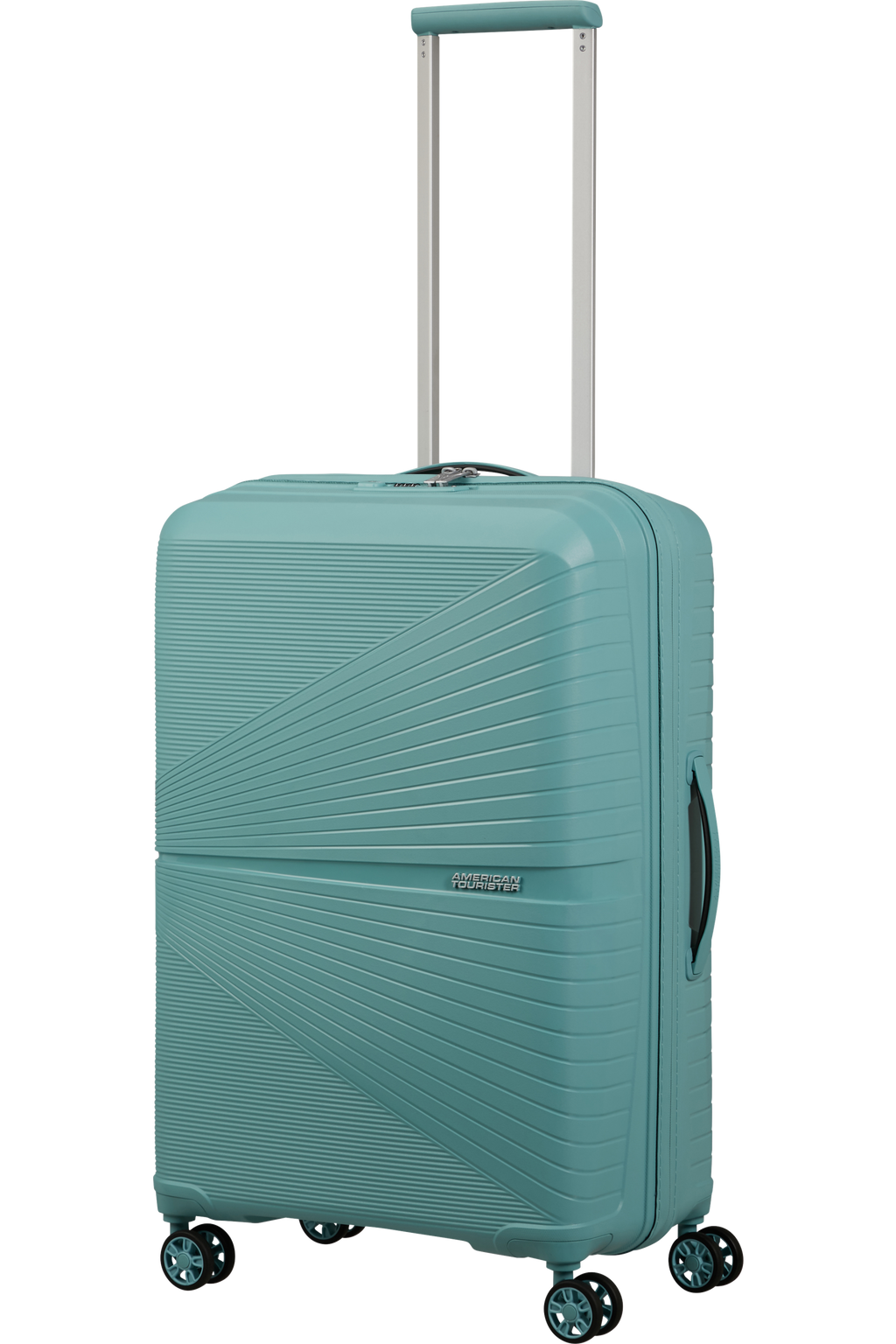 American Tourister AIRCONIC 4w Trolley M, Dusty Turquoise – Produktansicht 6