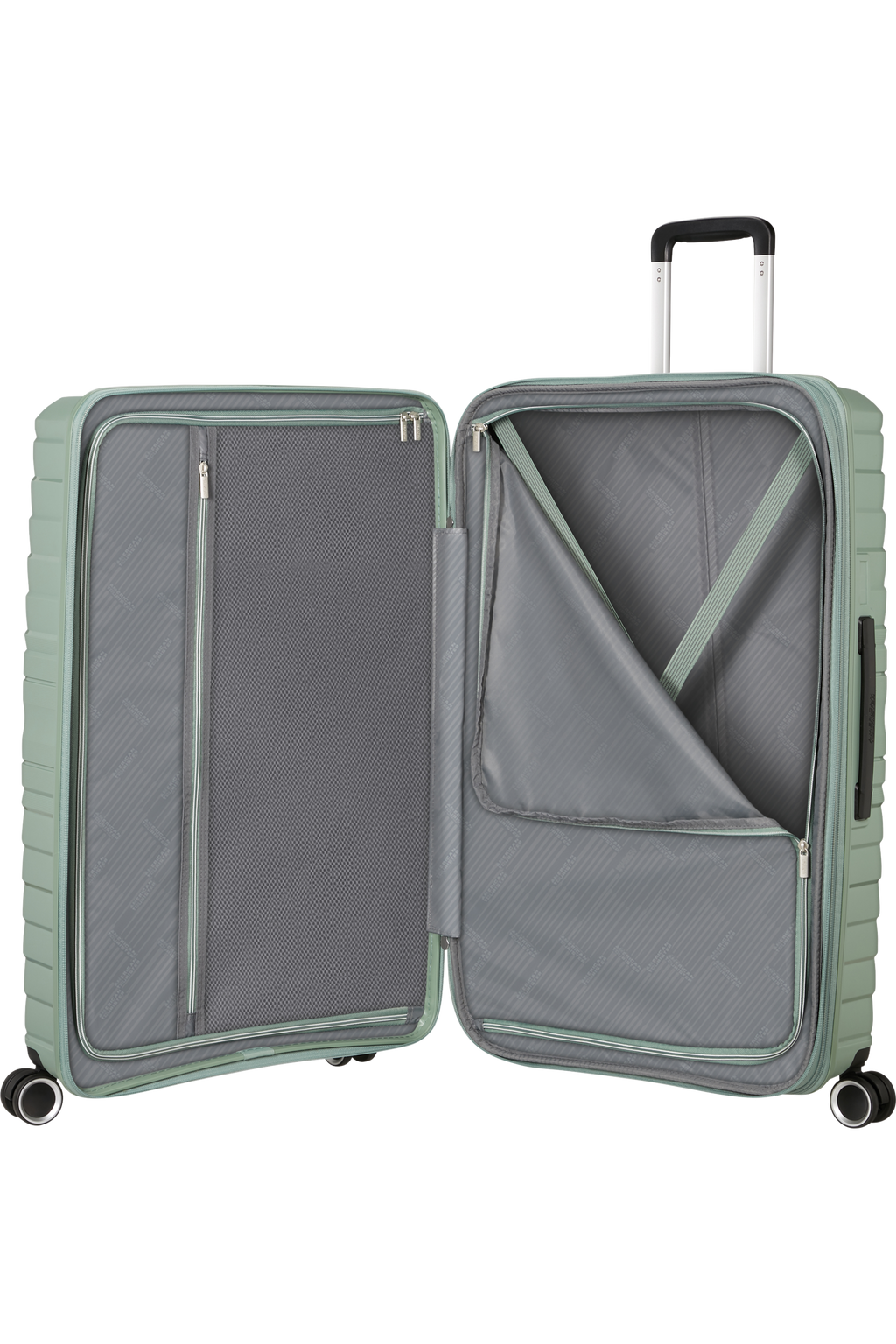 American Tourister FLYTWIST Trolley L, Botanic Green – Produktansicht 3