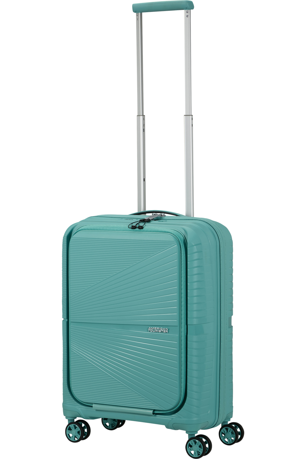 American Tourister AIRCONIC 4w Trolley S Frontloader 15.6", Dusty Turquoise – Produktansicht 7