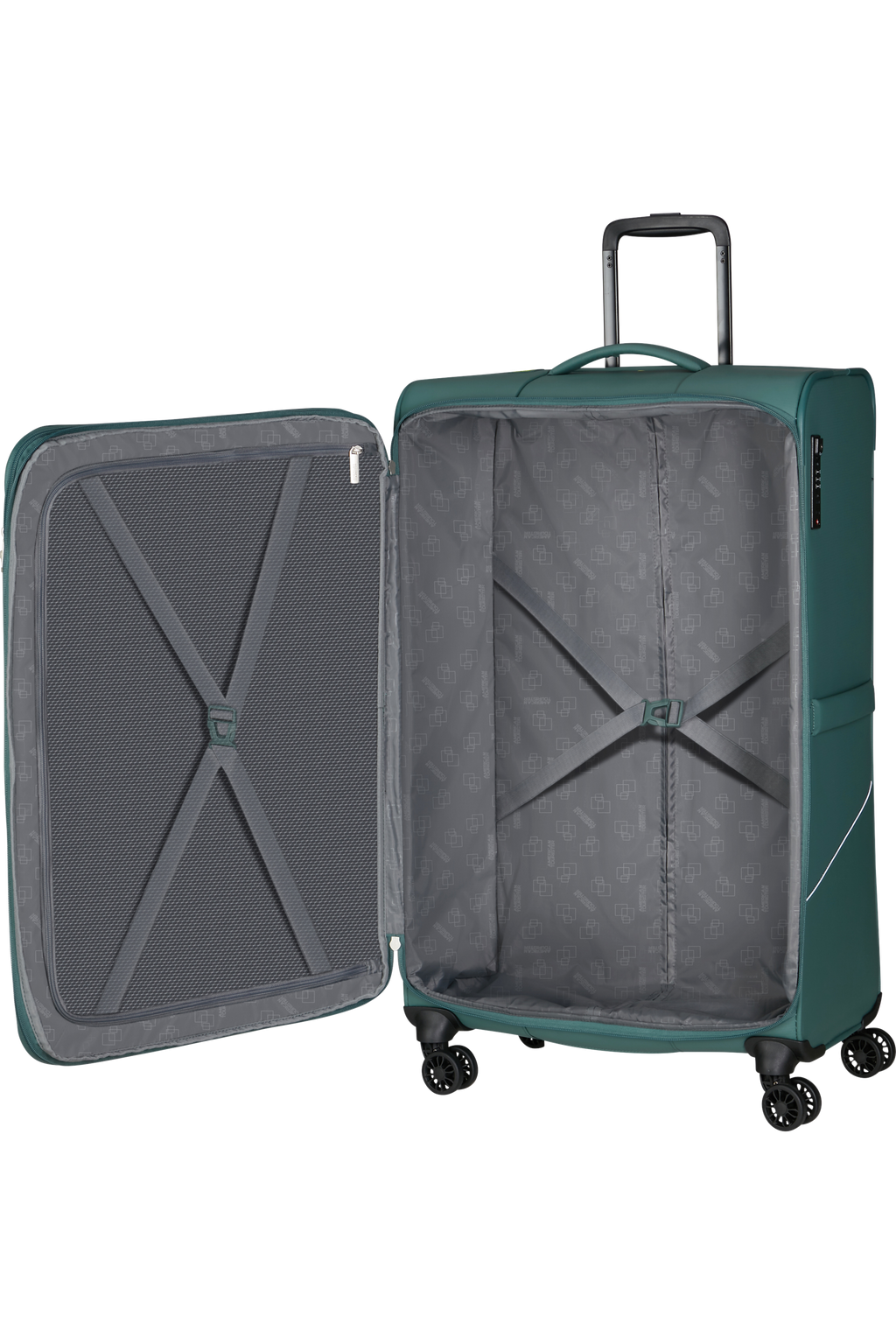 American Tourister SUMMERRIDE Trolley XL, Dark Forest – Produktansicht 3