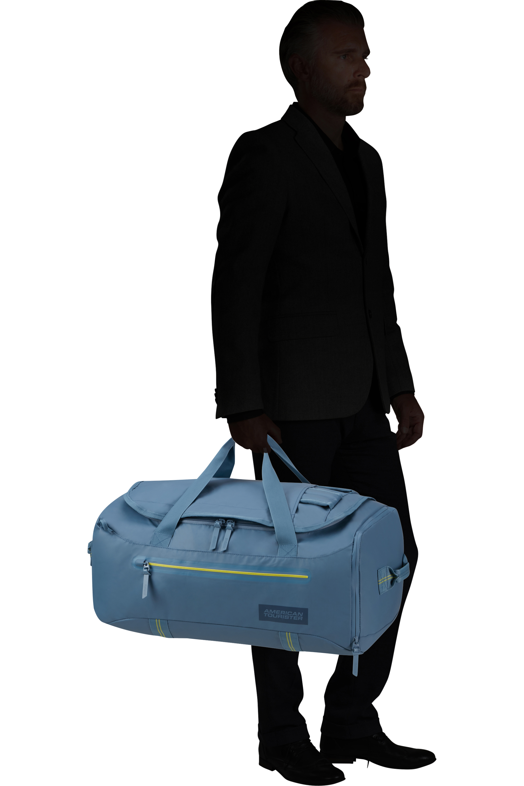 American Tourister TRAILGO Reisetasche M, Coronet Blue – Produktansicht 2