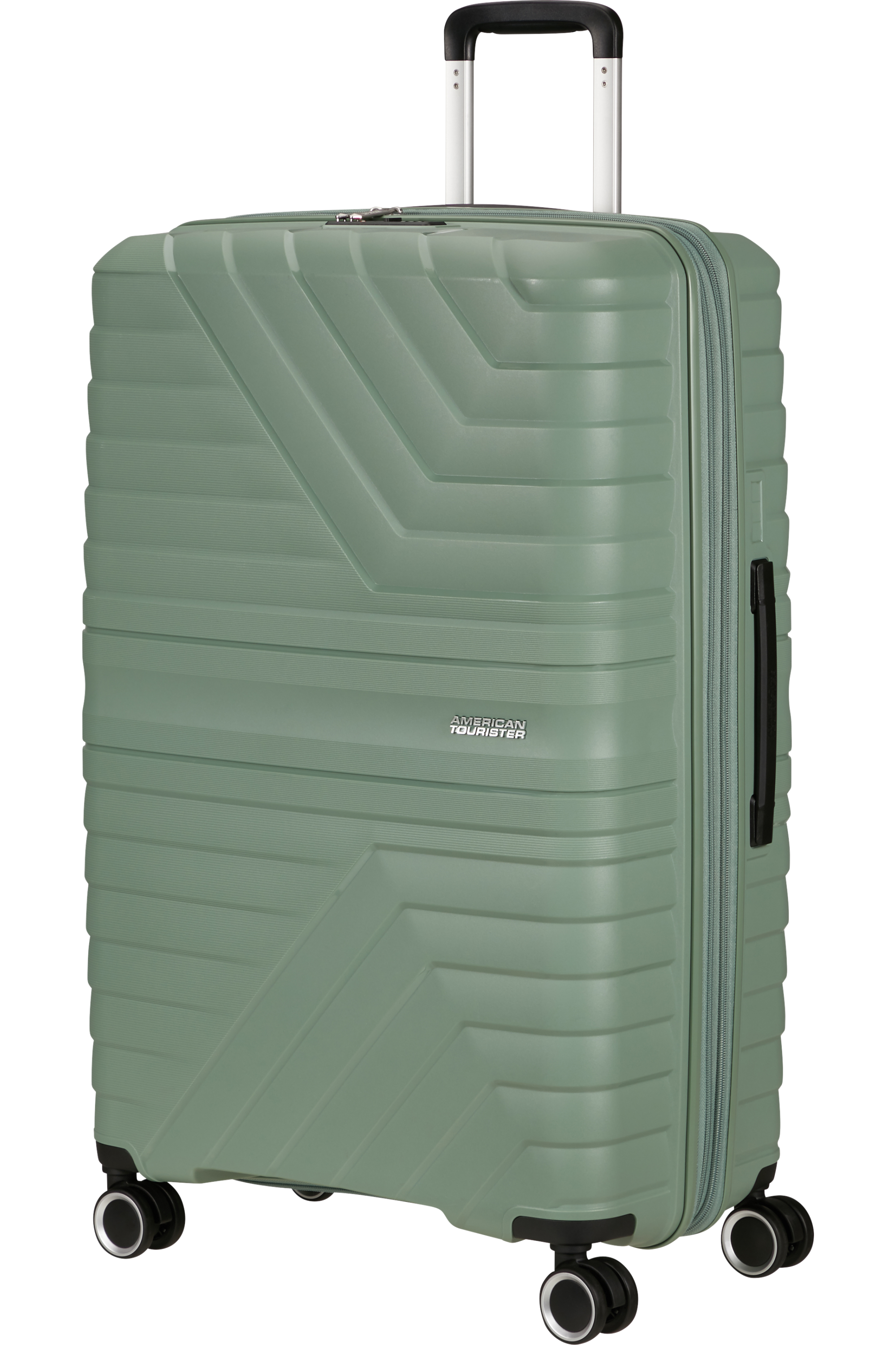 American Tourister FLYTWIST Trolley L, Botanic Green – Produktansicht 2