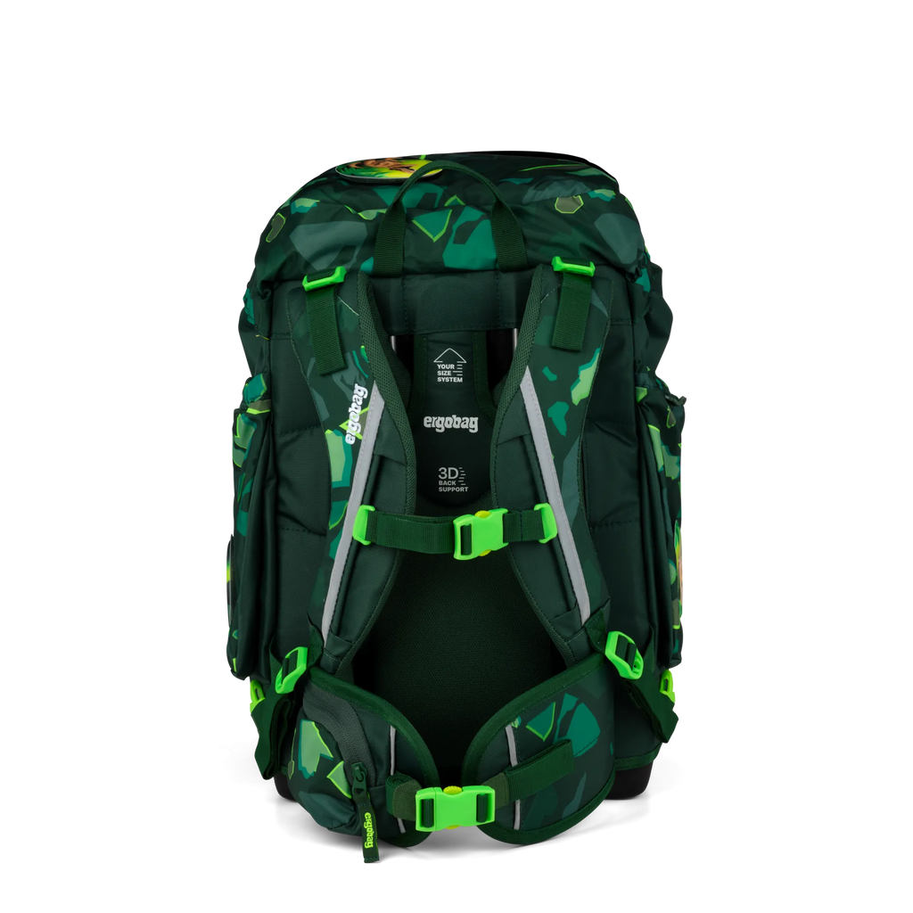 ergobag maxi Schulranzen-Set – DinosauriBär
