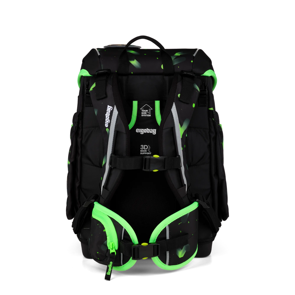 ergobag cubo Schulranzen-Set – Übärholspur