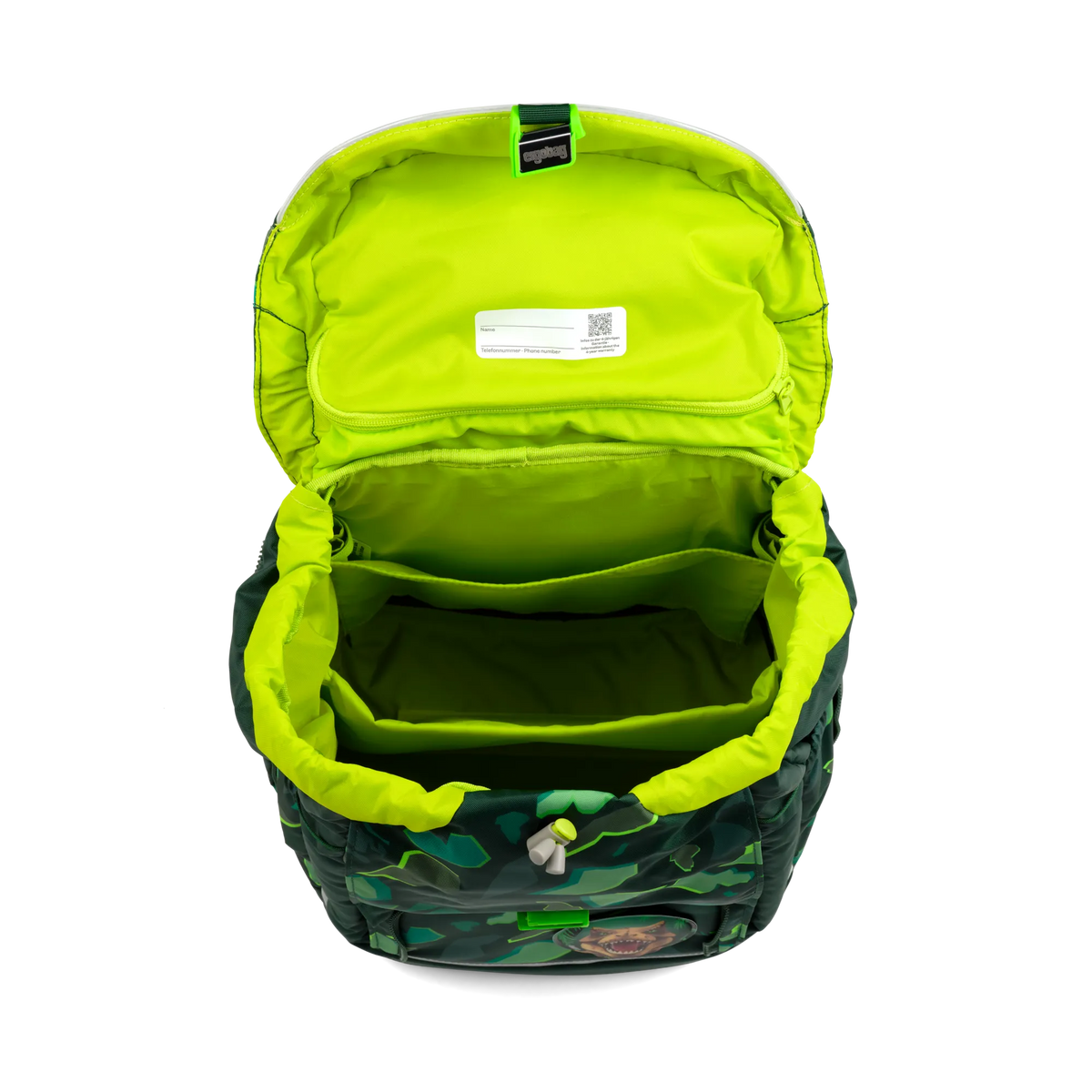 ergobag maxi Schulranzen-Set – DinosauriBär