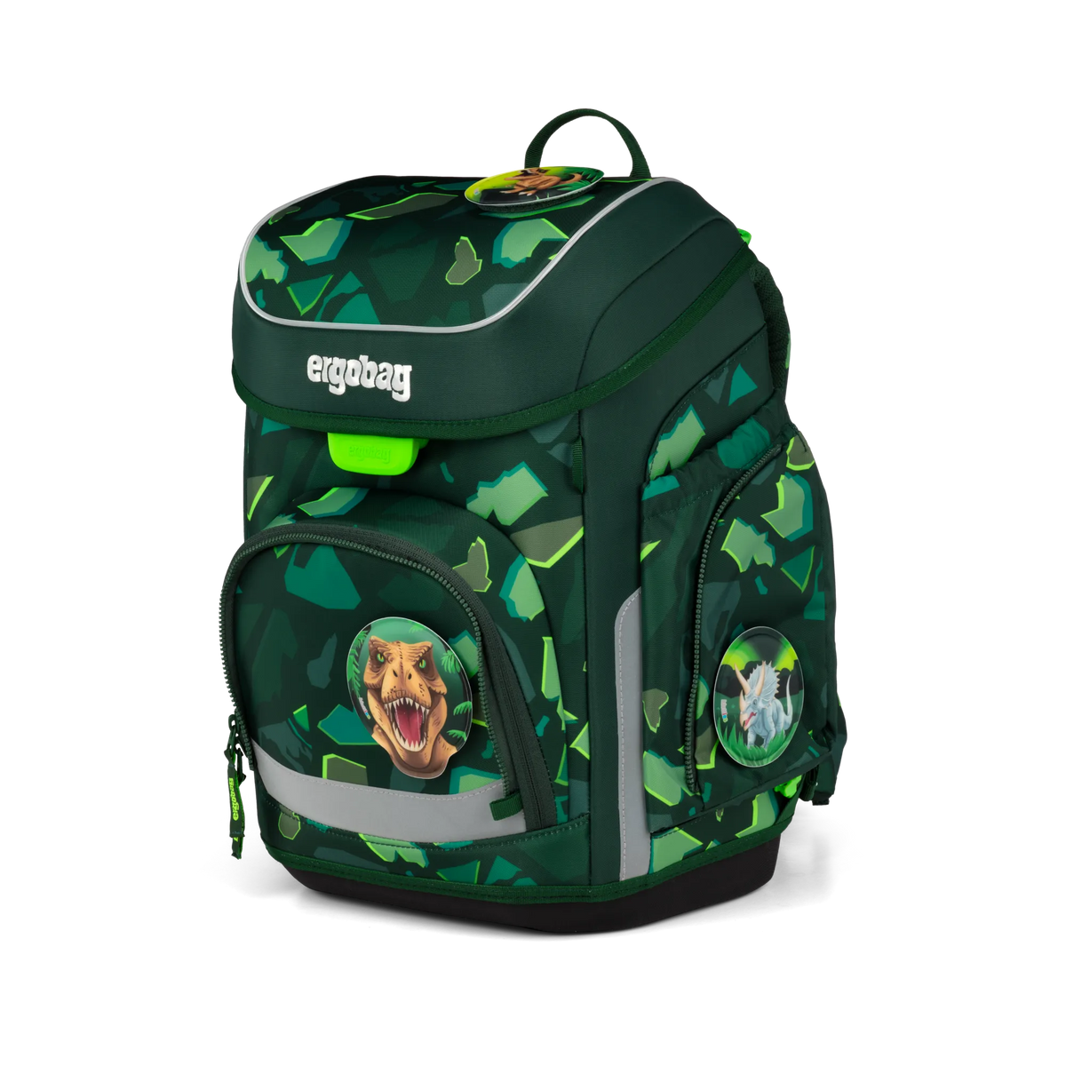 ergobag cubo Schulranzen-Set – DinosauriBär