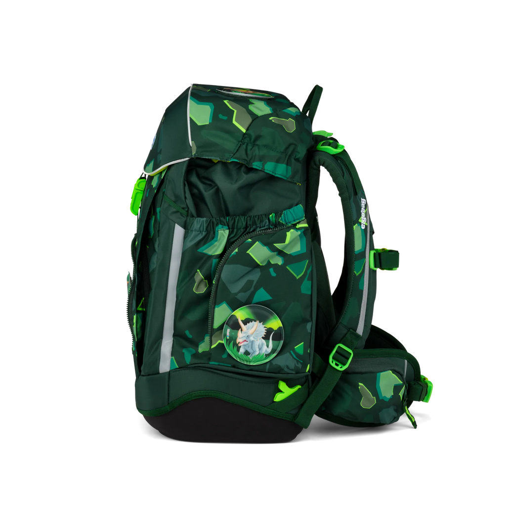 ergobag maxi Schulranzen-Set – DinosauriBär