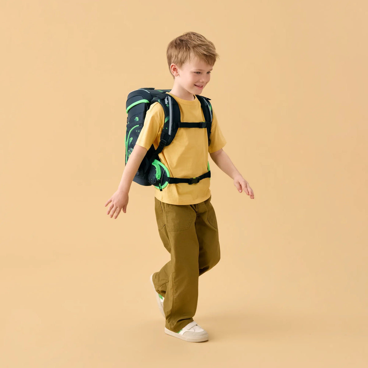 ergobag cubo Schulranzen-Set – Übärholspur