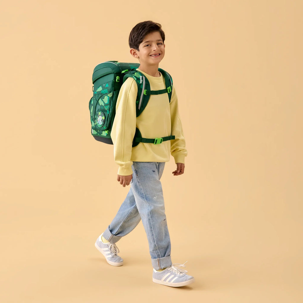 ergobag cubo Schulranzen-Set – DinosauriBär