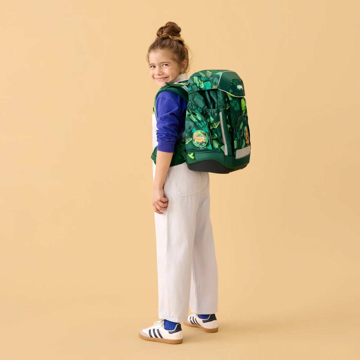 ergobag maxi Schulranzen-Set – DinosauriBär