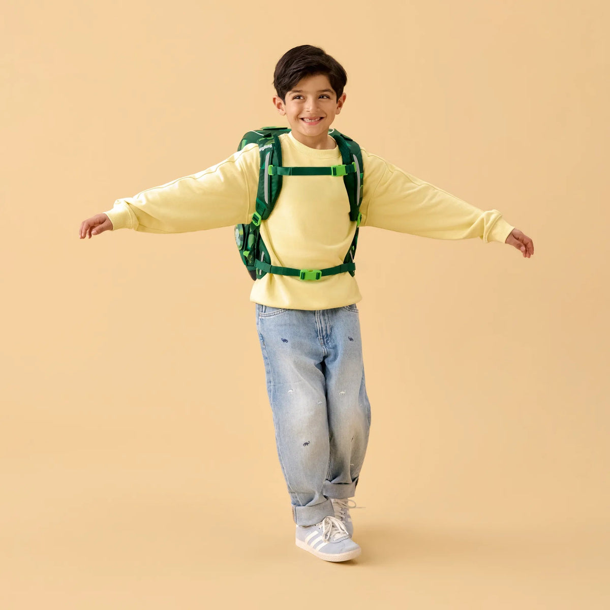 ergobag cubo light Schulranzen-Set – DinosauriBär