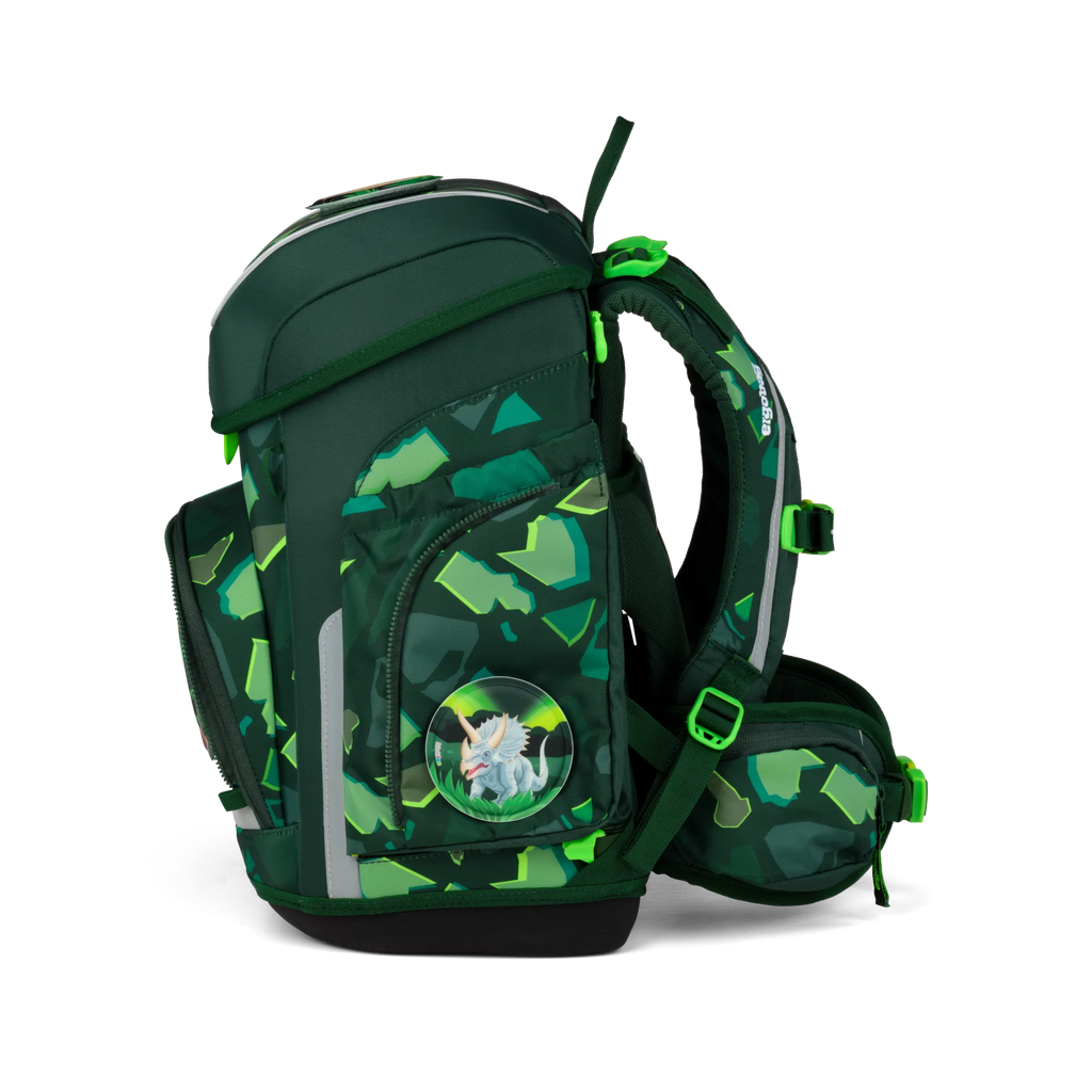 ergobag cubo Schulranzen-Set – DinosauriBär