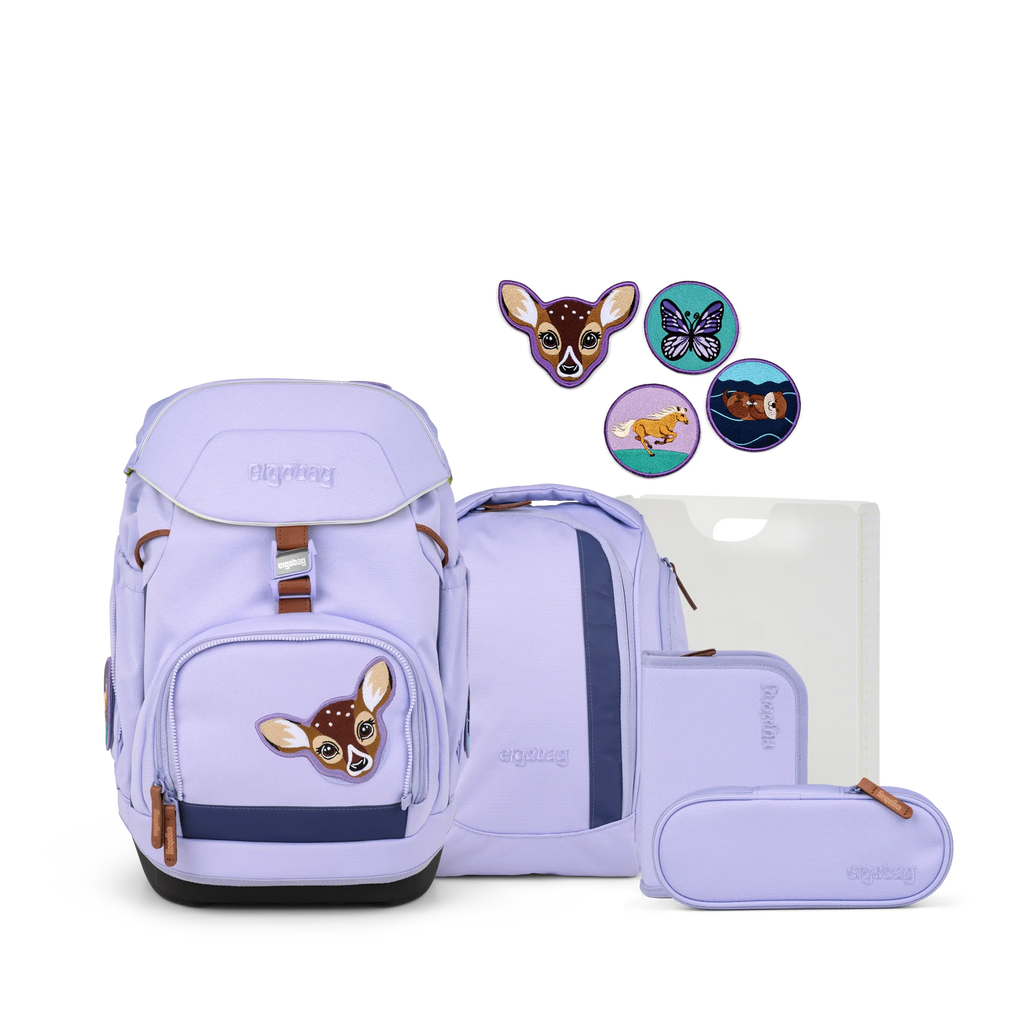 ergobag pack Schulranzen-Set – Waldbärsucher