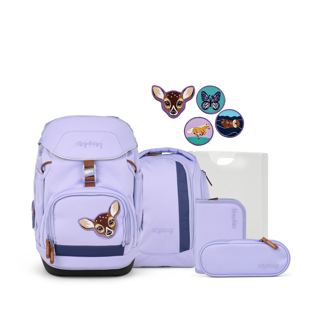 ergobag pack Schulranzen-Set – Waldbärsucher