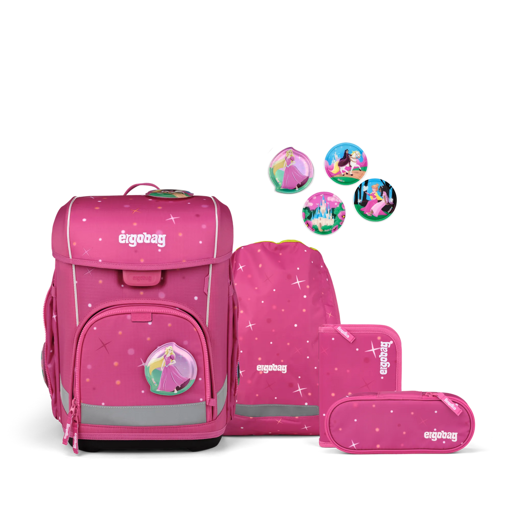 ergobag cubo light Schulranzen-Set – ZauBärschloss
