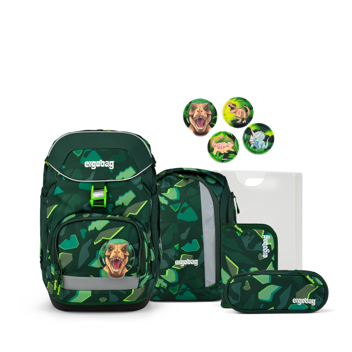 ergobag pack Schulranzen-Set – DinosauriBär