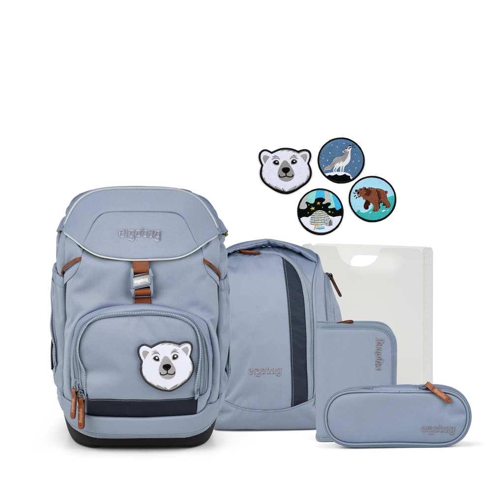 ergobag pack Schulranzen-Set – FährtenlesBär