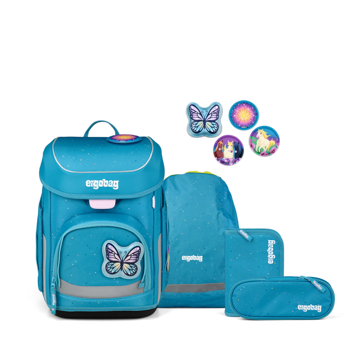 ergobag cubo Schulranzen-Set – SchmettBärling