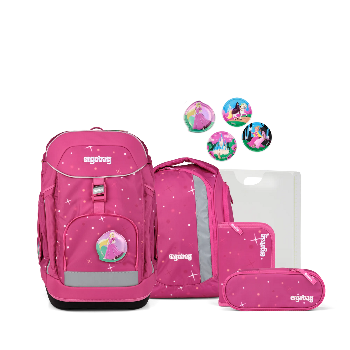 ergobag maxi Schulranzen-Set – ZauBärschloss