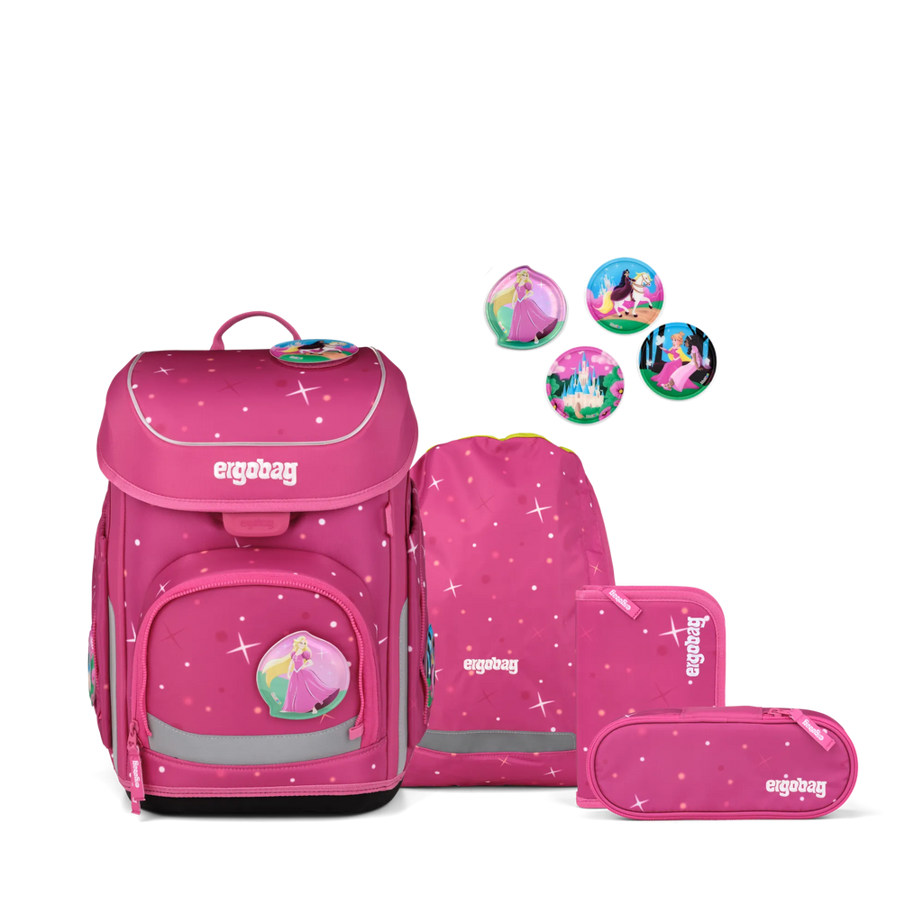 ergobag cubo Schulranzen-Set – ZauBärschloss