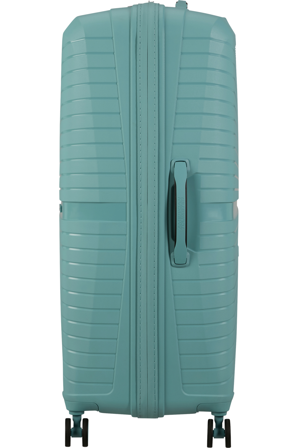 American Tourister AIRCONIC 4w Trolley L, Dusty Turquoise – Produktansicht 4