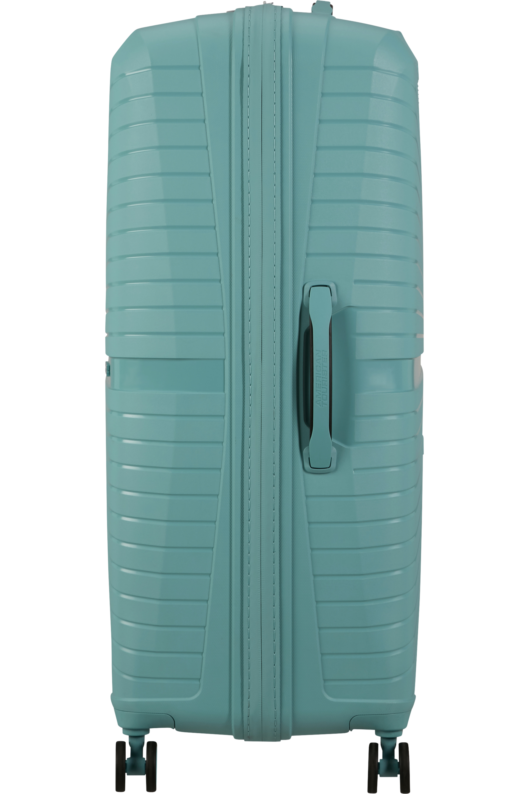 American Tourister AIRCONIC 4w Trolley L, Dusty Turquoise – Produktansicht 4
