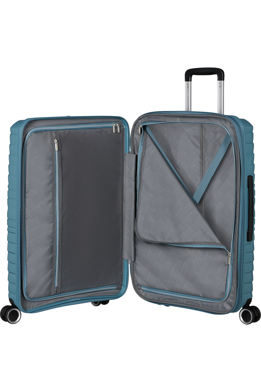 American Tourister FLYTWIST Trolley M, Storm Blue – Produktansicht 3