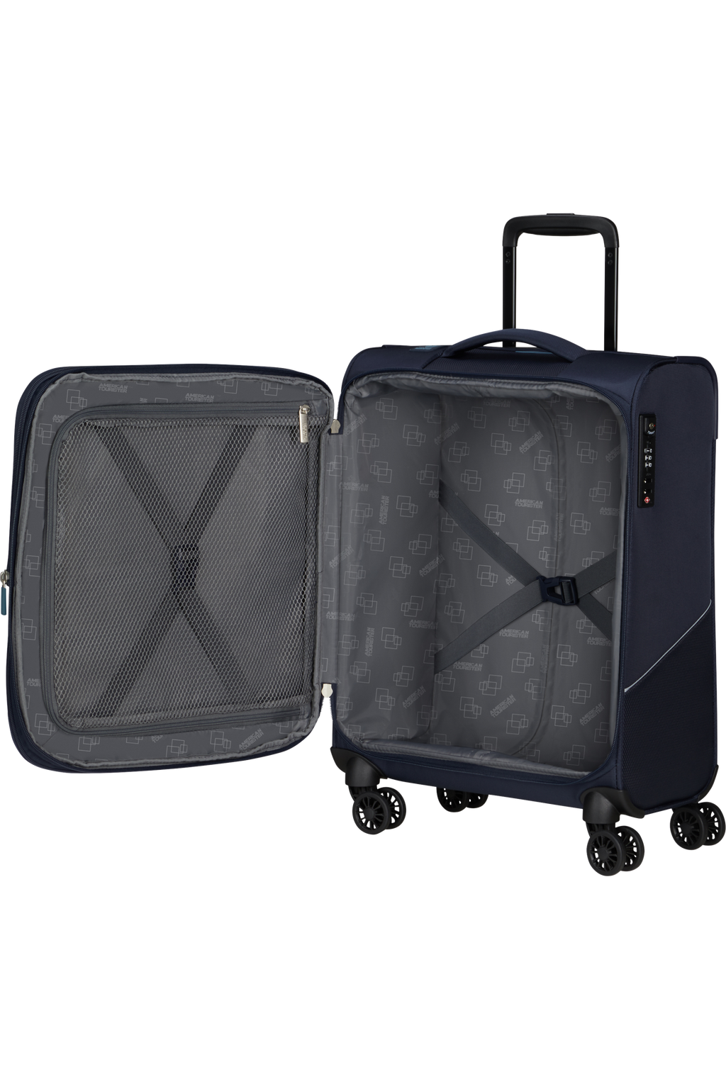 American Tourister SUMMERRIDE Trolley S, Navy – Produktansicht 3