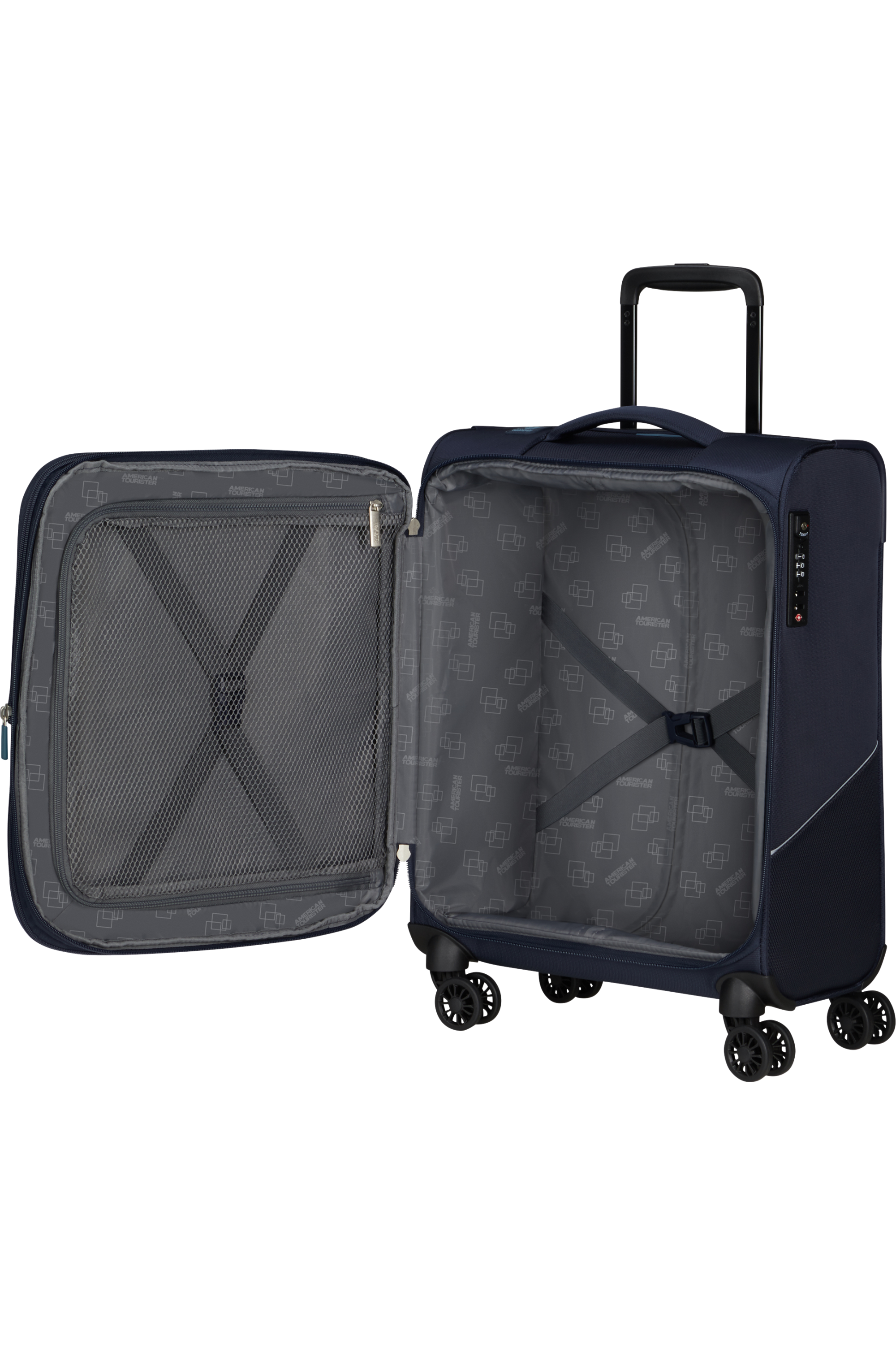 American Tourister SUMMERRIDE Trolley S, Navy – Produktansicht 3