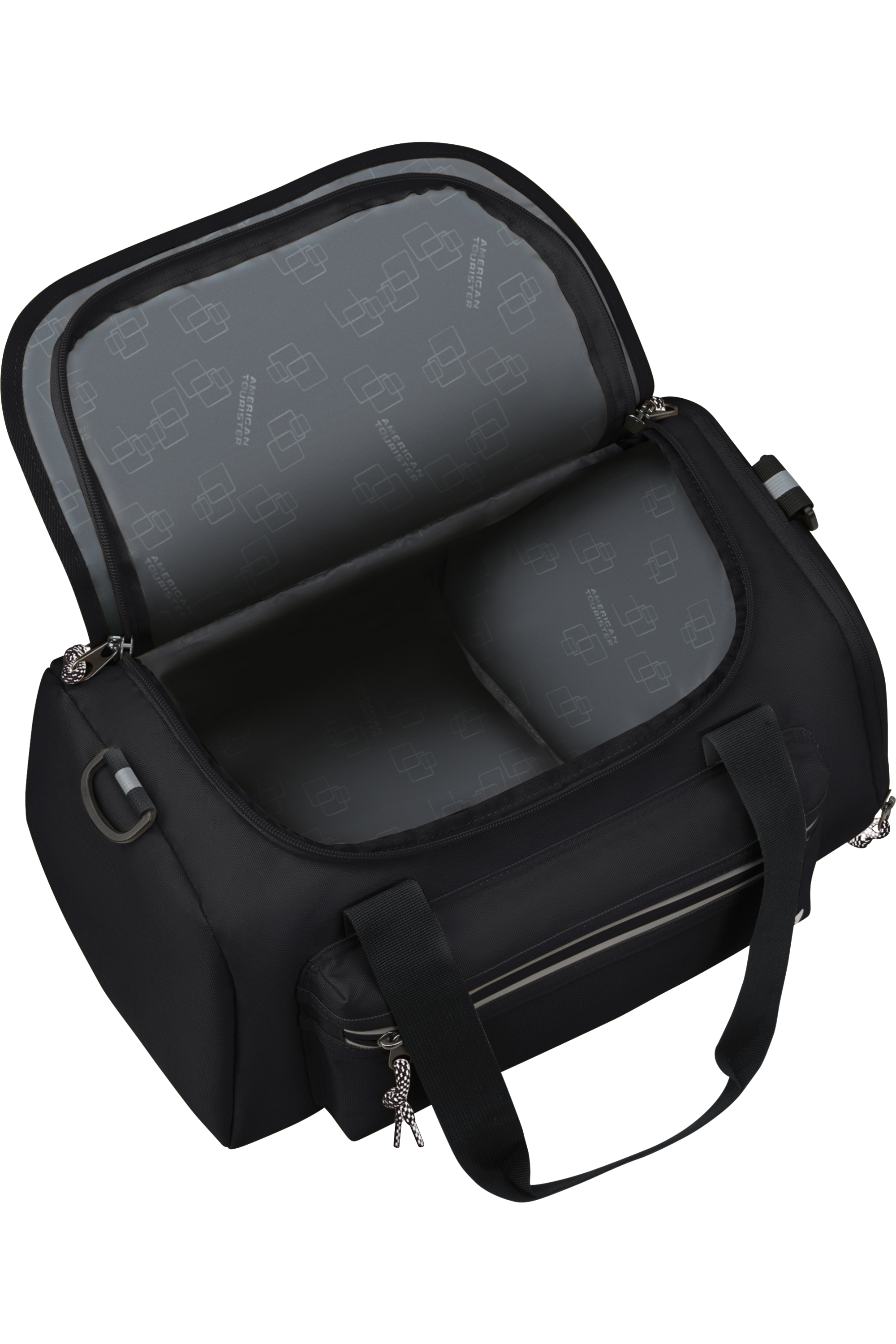 American Tourister BRIGHTUP Reisetasche, Schwarz – Produktansicht 3
