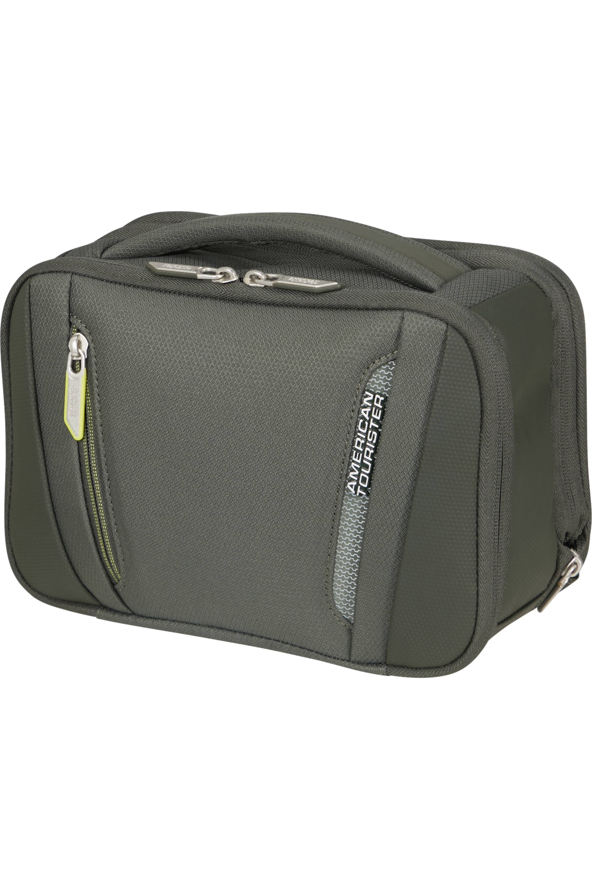 American Tourister WANDERLITE Kulturtasche, Dark Khaki – Produktansicht 2