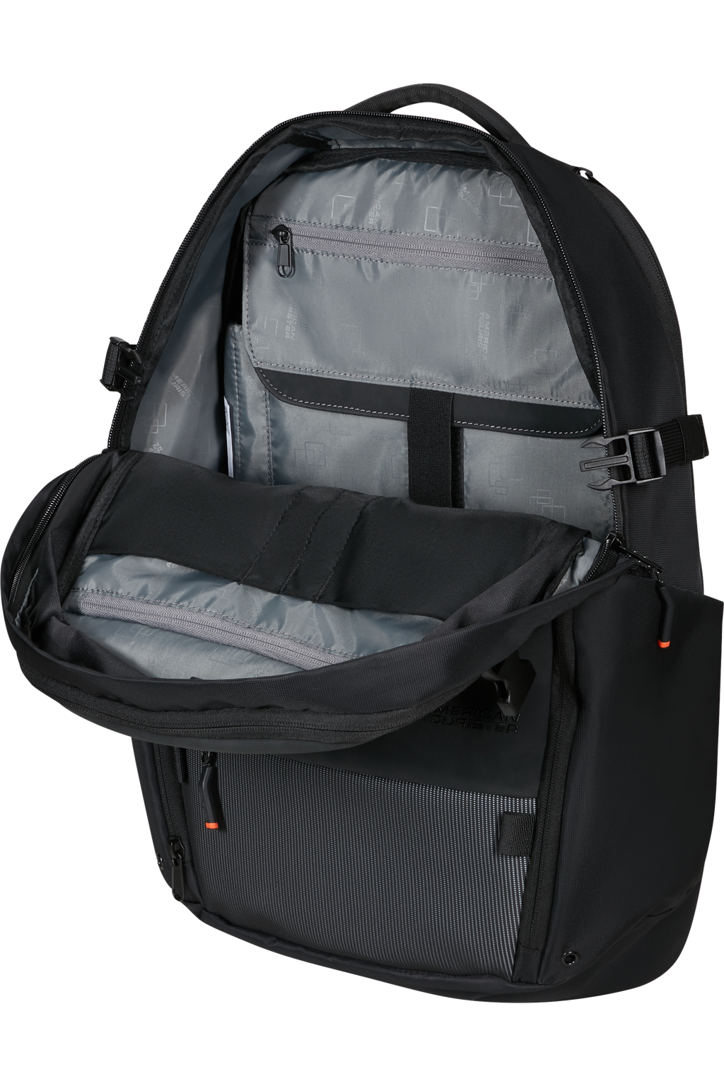 American Tourister PACEPRO Rucksack 17,3" Zoll, Flash Black – Produktansicht 3