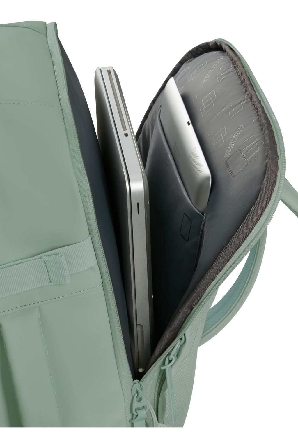 American Tourister TAKE2CABIN Rucksack S, Iceberg Green – Produktansicht 5