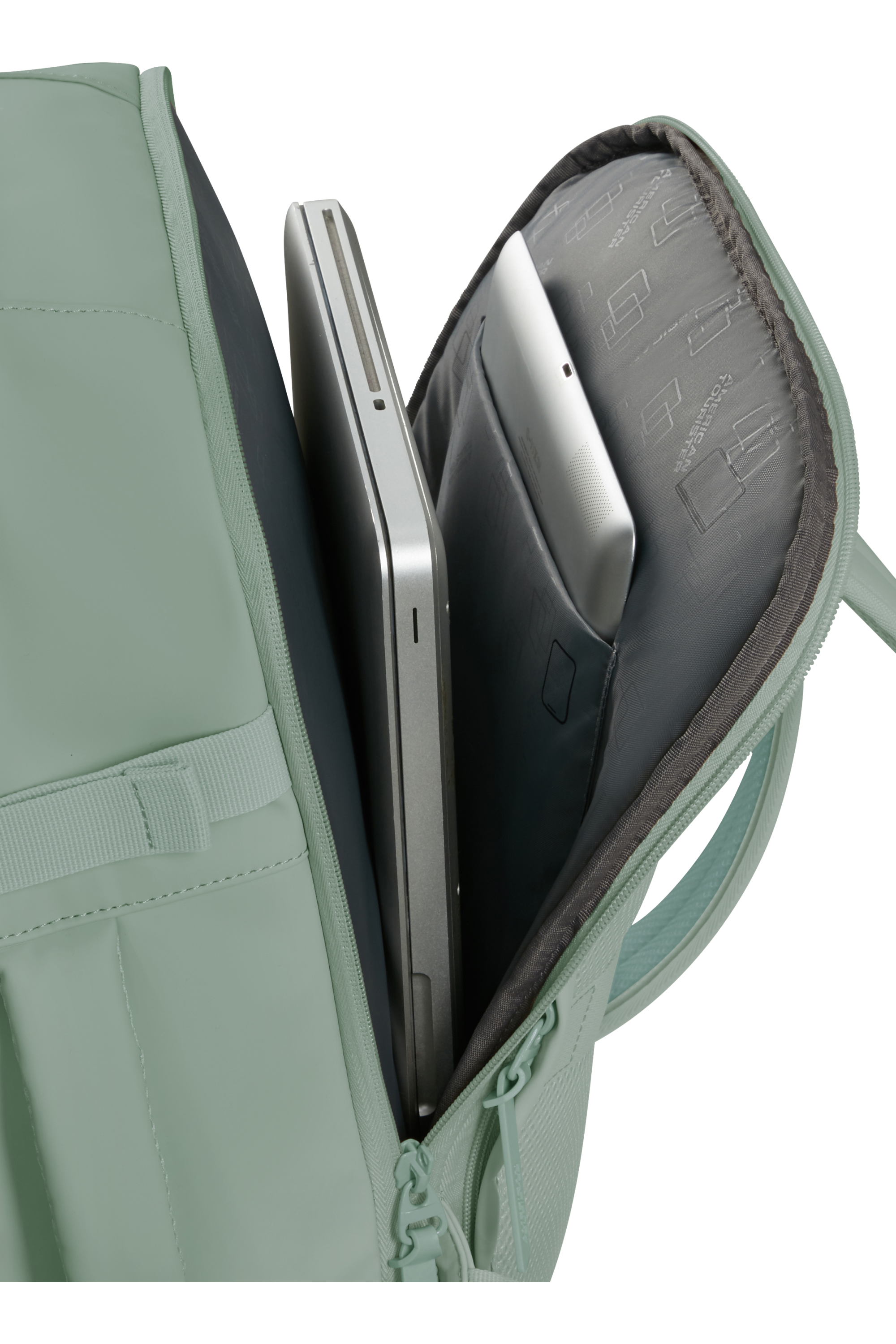 American Tourister TAKE2CABIN Rucksack S, Iceberg Green – Produktansicht 5
