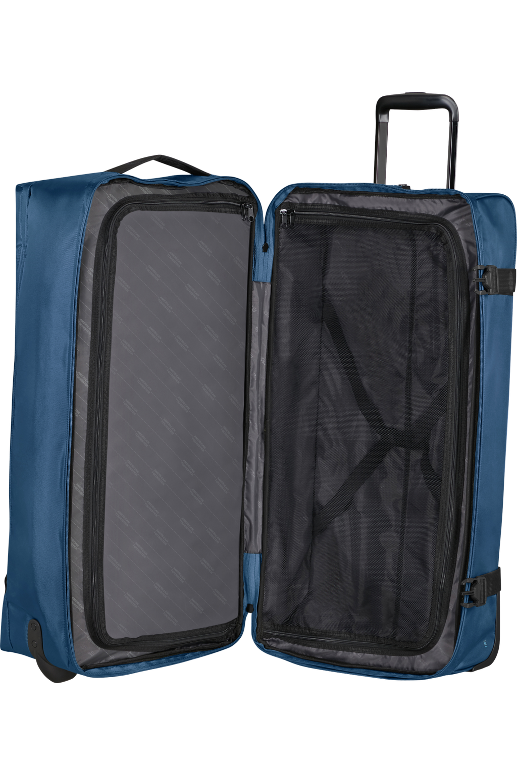 American Tourister URBAN TRACK Rollenreisetasche L, Combat Navy – Produktansicht 3