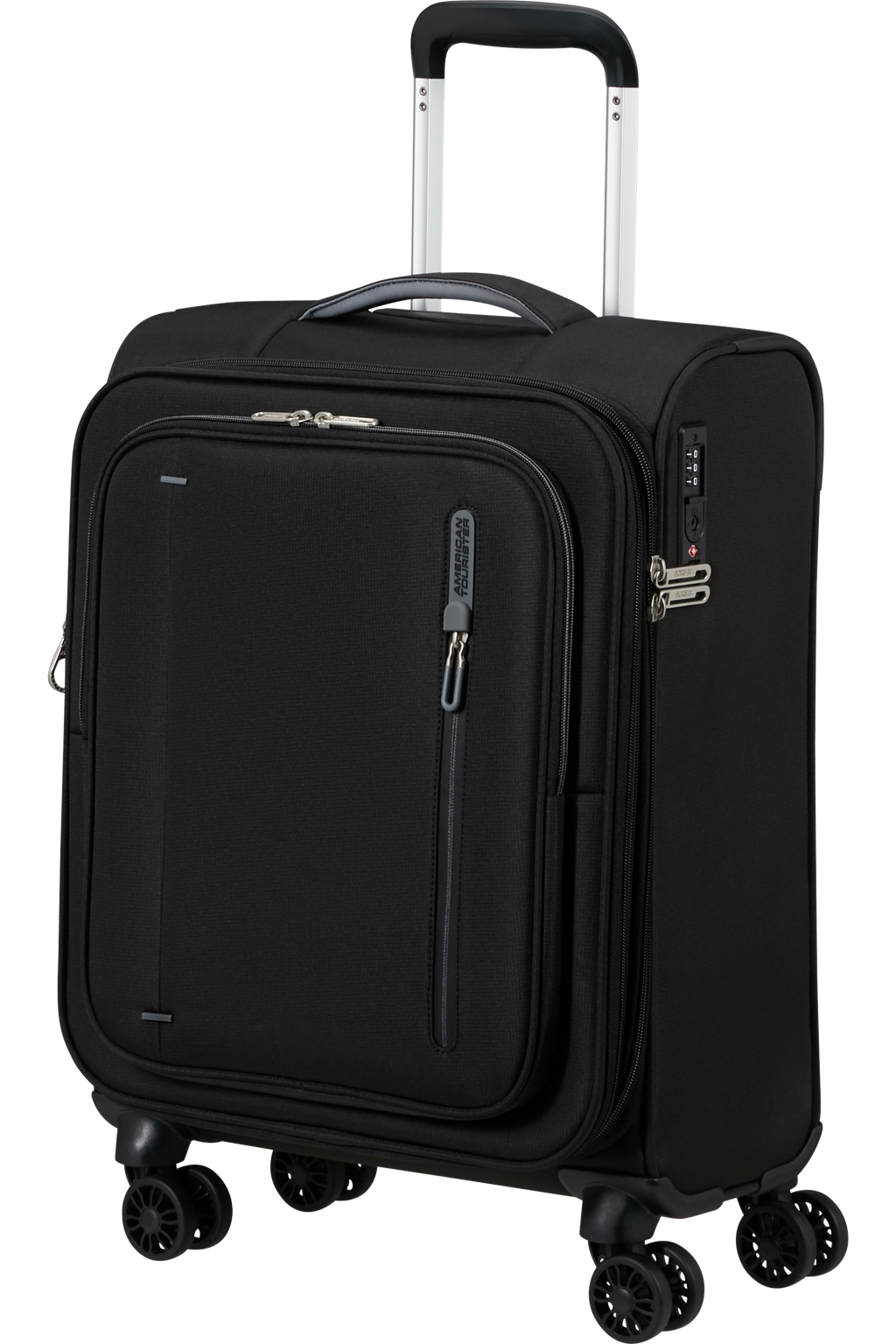 American Tourister CLOUDRIDER Trolley S, Jet Black – Produktansicht 2