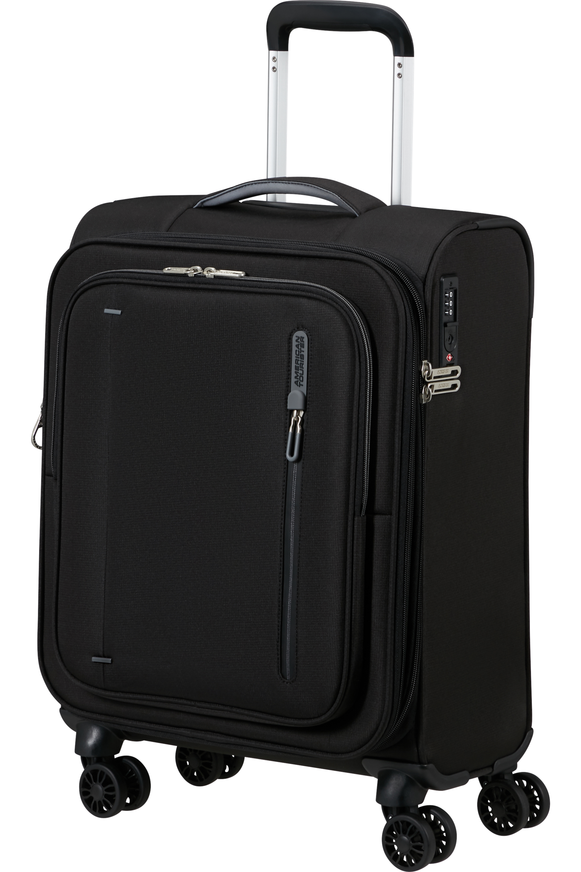 American Tourister CLOUDRIDER Trolley S, Jet Black – Produktansicht 2