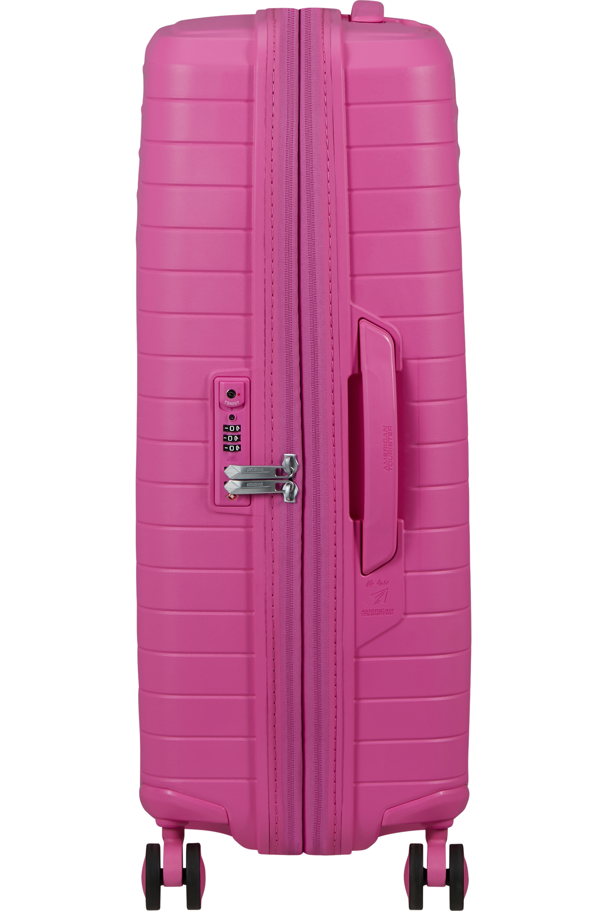 American Tourister FASTFORWARD Trolley M, Electric Fuchsia – Produktansicht 4